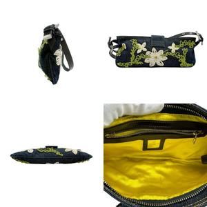 Fendi Shoulder Indigo Denim Bag